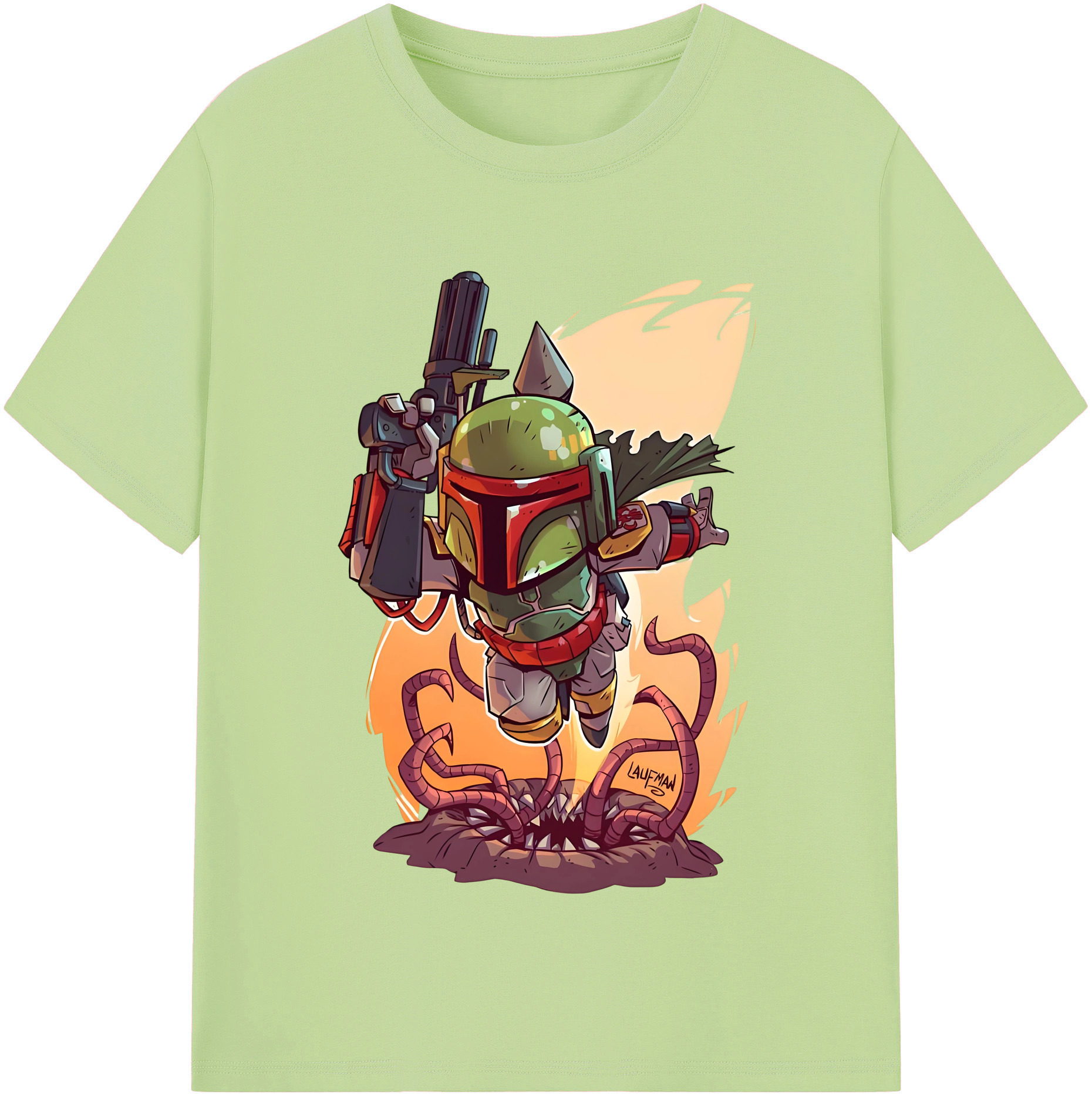 （画像用） スター・ウォーズ Star Wars 綿100％半袖Tシャツ（フロントプリント）